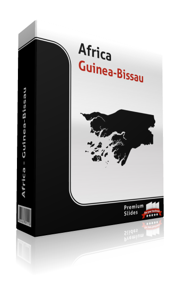powerpoint map guinea-bissau