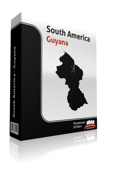 powerpoint map guyana