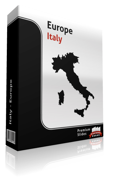 powerpoint map italy