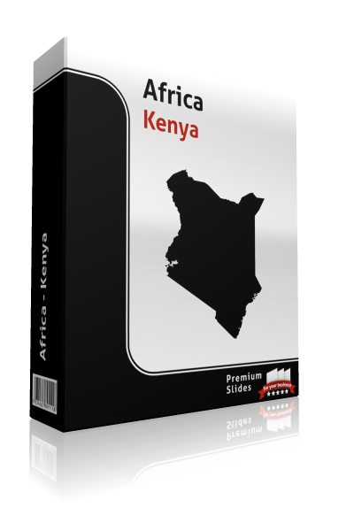 powerpoint map kenya