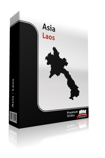 powerpoint map laos
