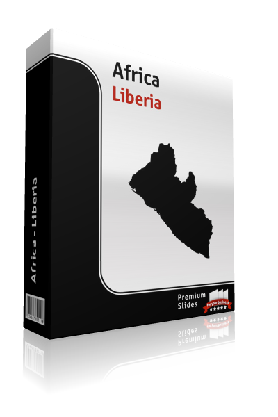 powerpoint map liberia