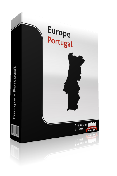 powerpoint map portugal
