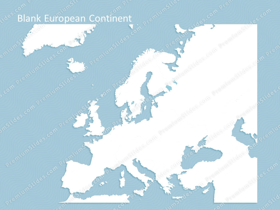 powerpoint europe map