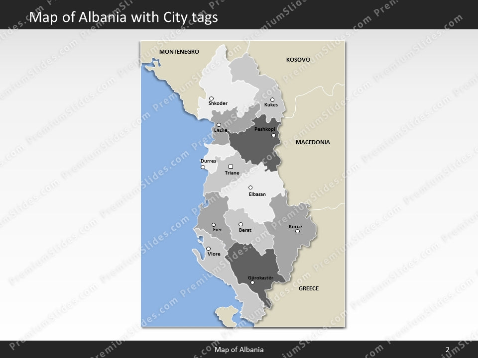 powerpoint-map-albania