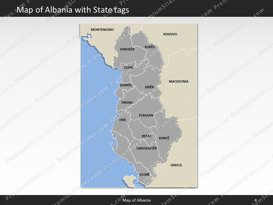 powerpoint-map-albania
