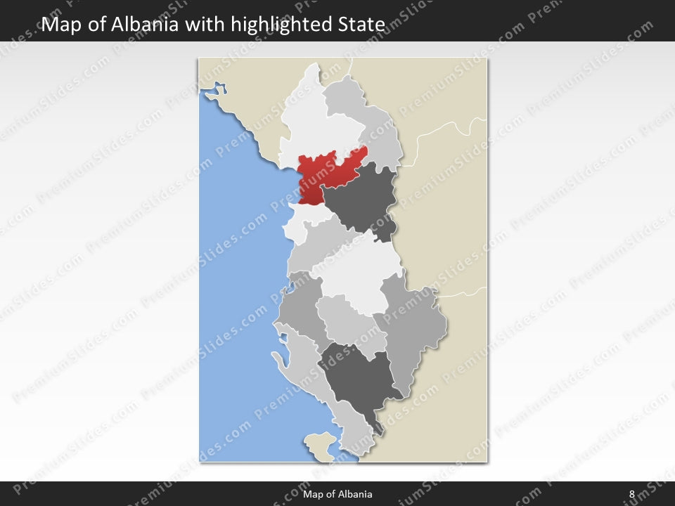 powerpoint-map-albania