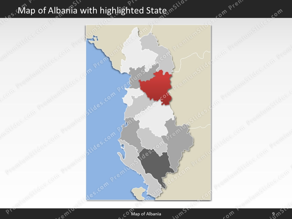 powerpoint-map-albania