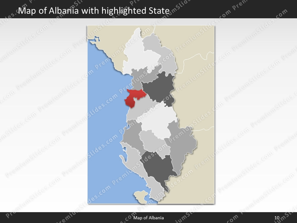 powerpoint-map-albania