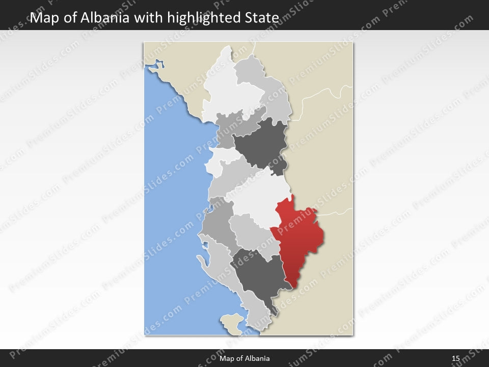 powerpoint-map-albania