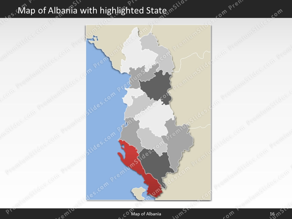 powerpoint-map-albania