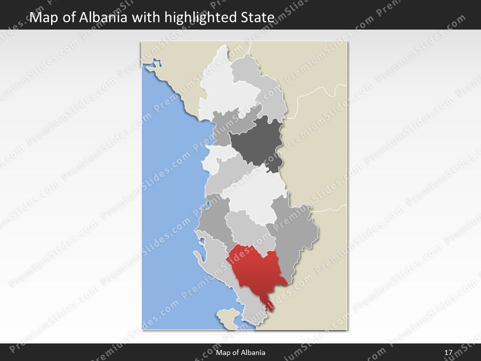 powerpoint-map-albania