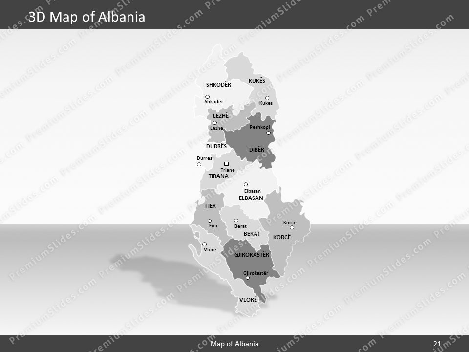 powerpoint-map-albania