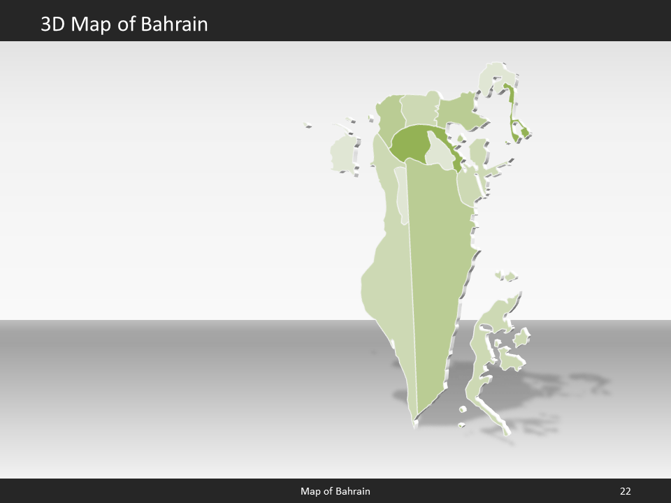 powerpoint map bahrain