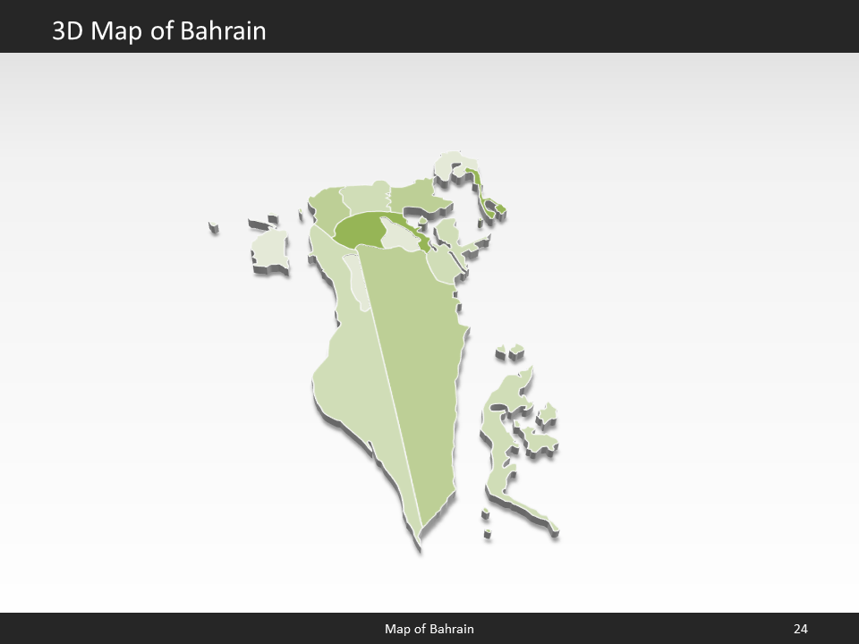 powerpoint map bahrain