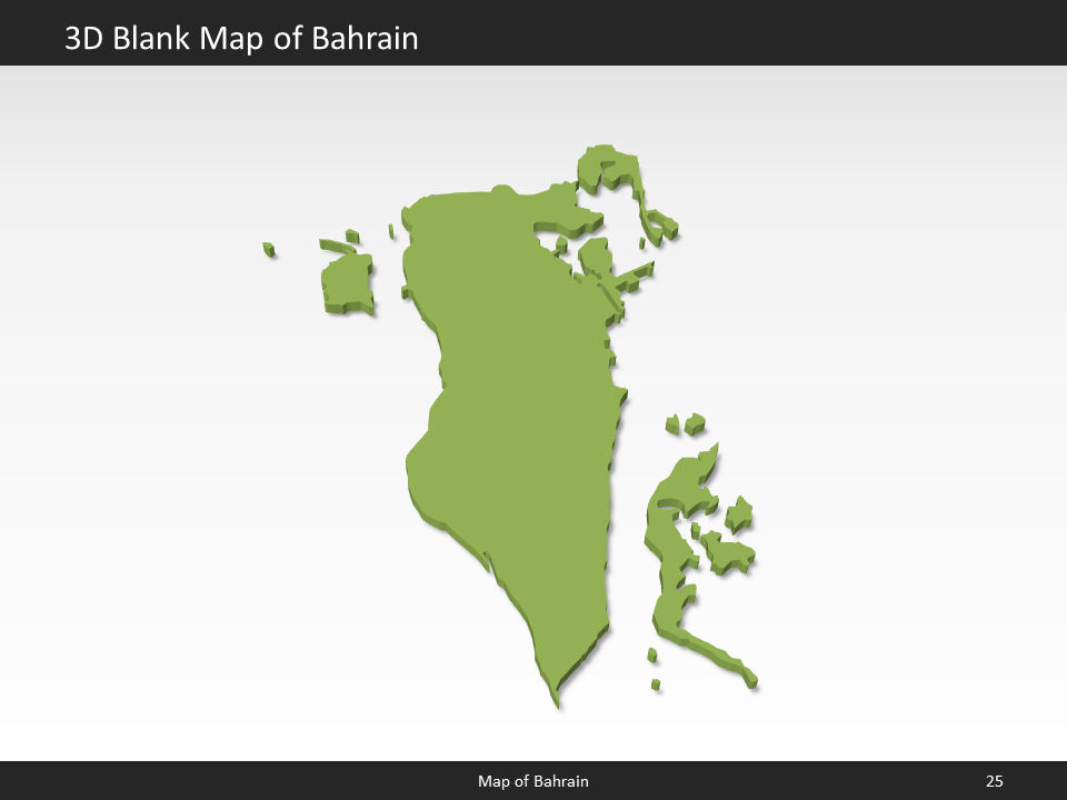 powerpoint map bahrain