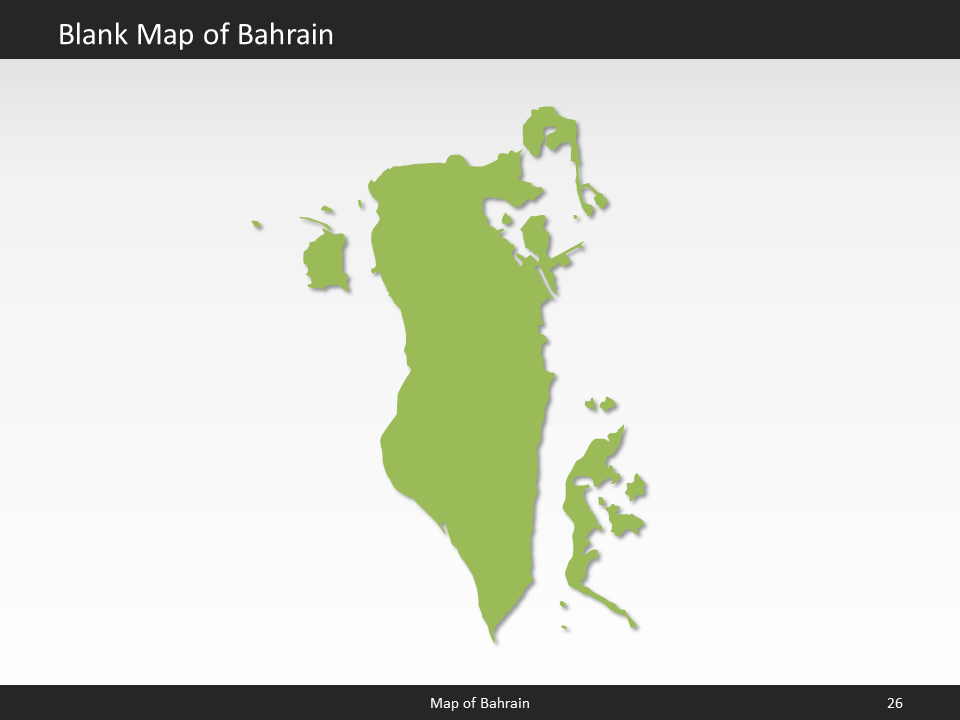 powerpoint map bahrain