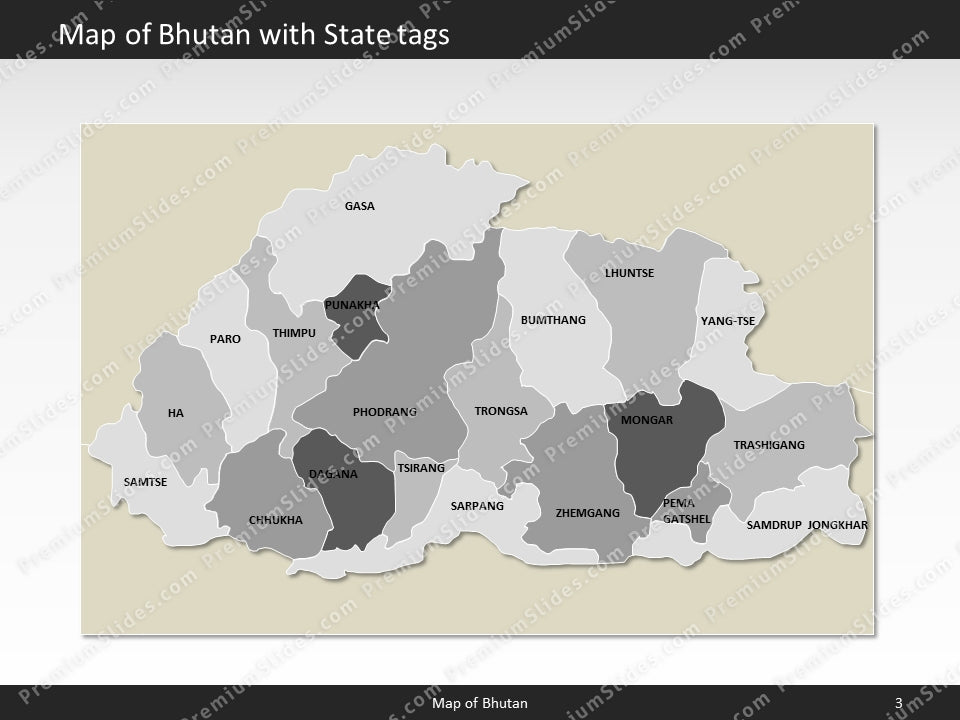 powerpoint-map-bhutan