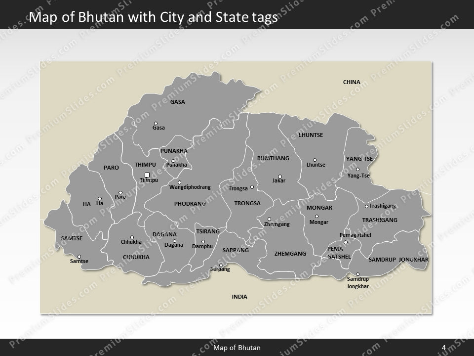 powerpoint-map-bhutan