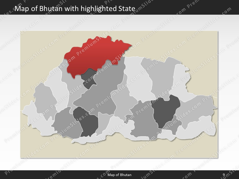 powerpoint-map-bhutan