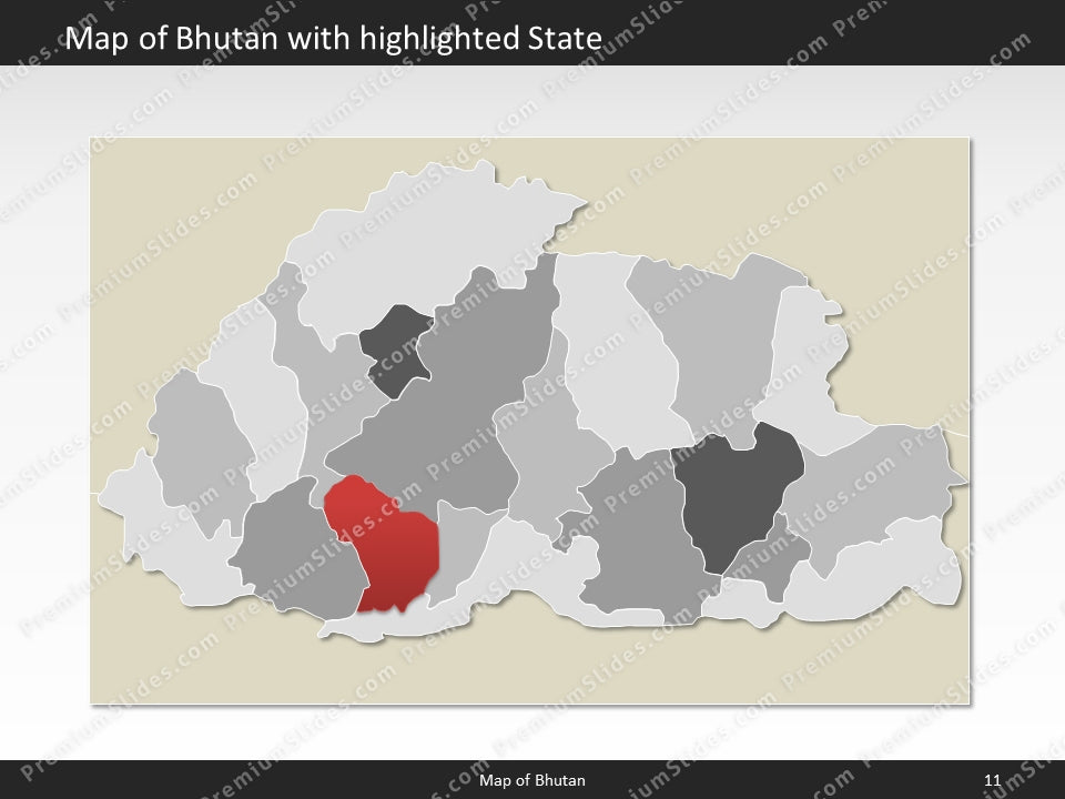powerpoint-map-bhutan