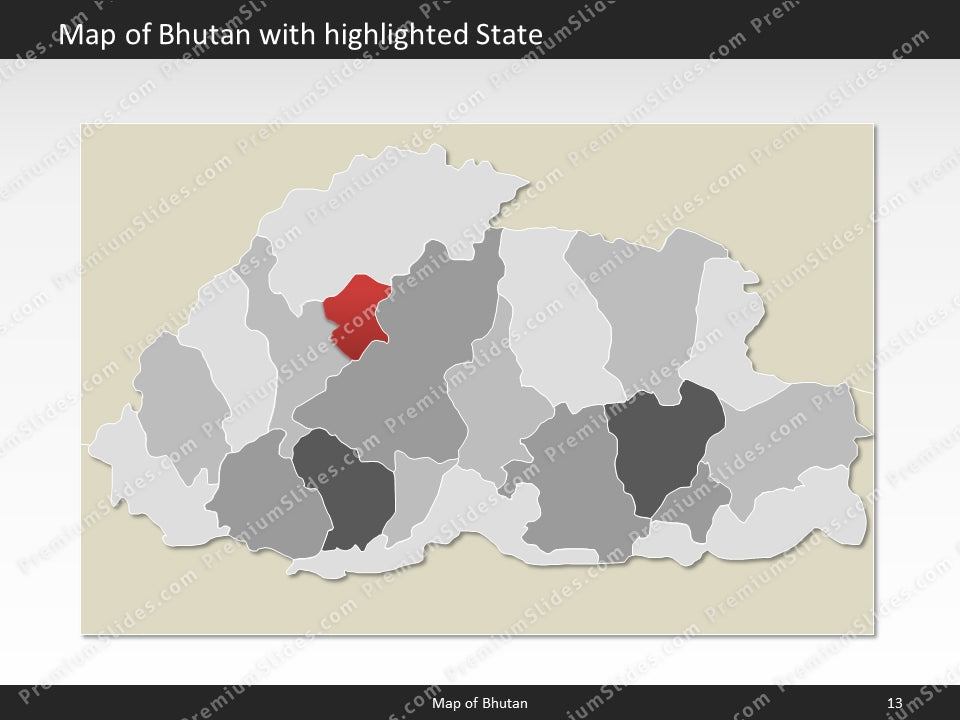 powerpoint-map-bhutan