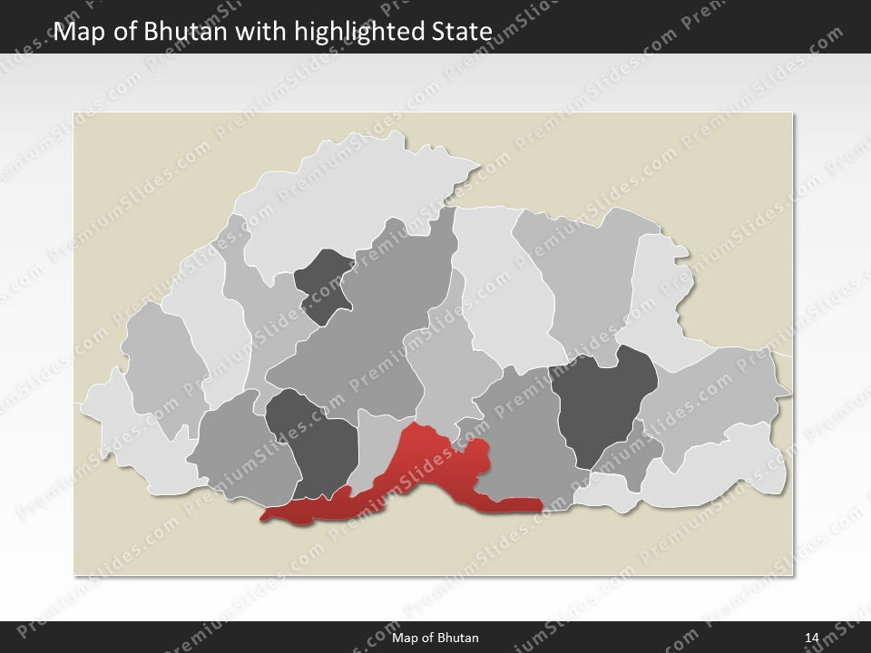 powerpoint-map-bhutan