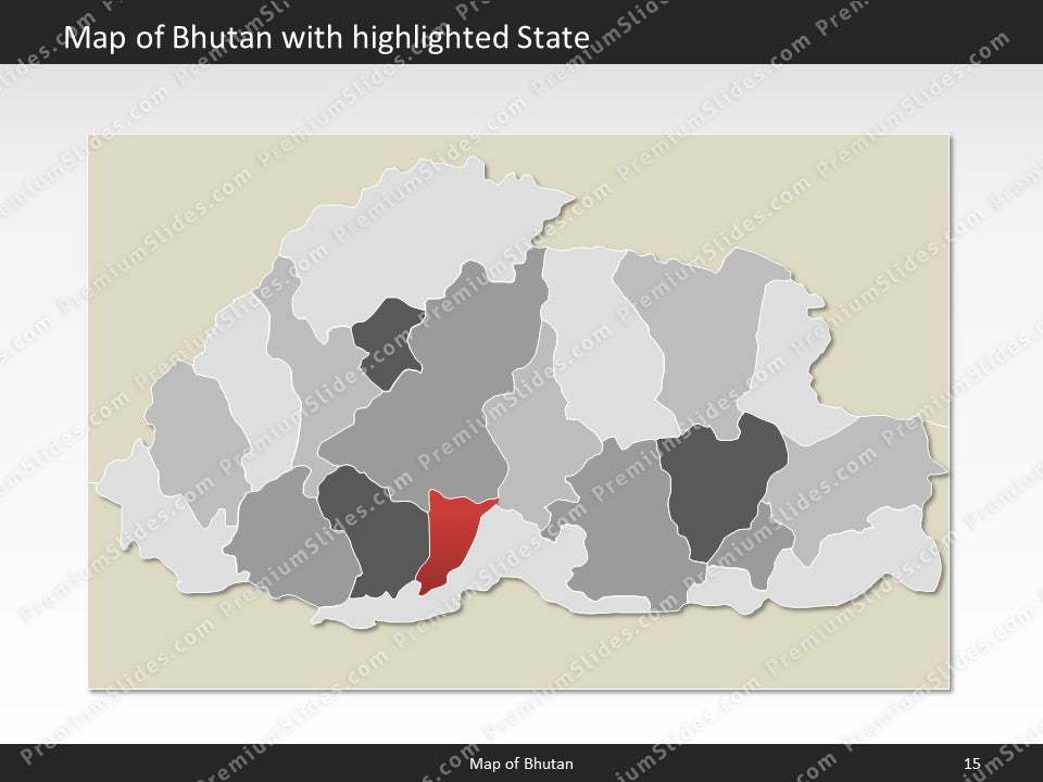 powerpoint-map-bhutan