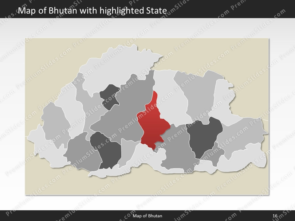 powerpoint-map-bhutan