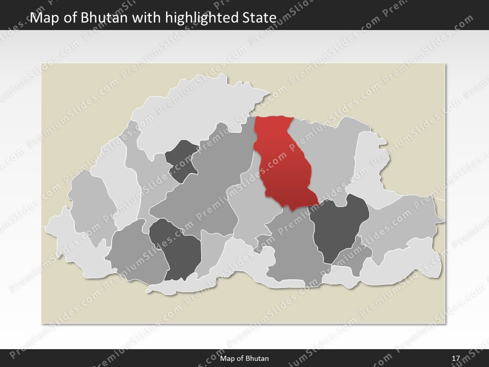 powerpoint-map-bhutan