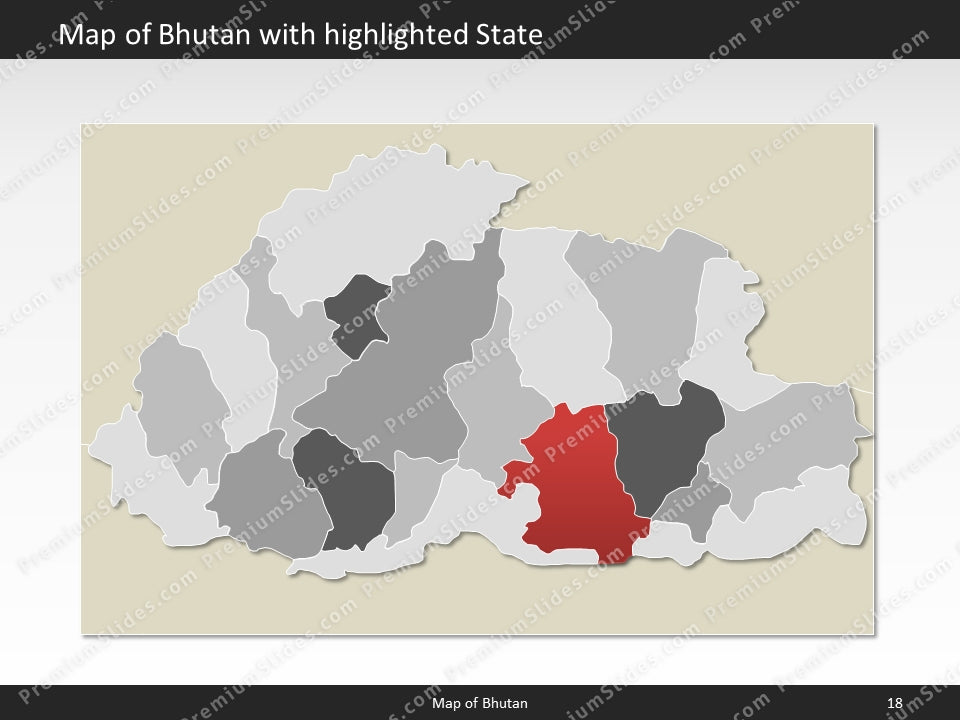 powerpoint-map-bhutan