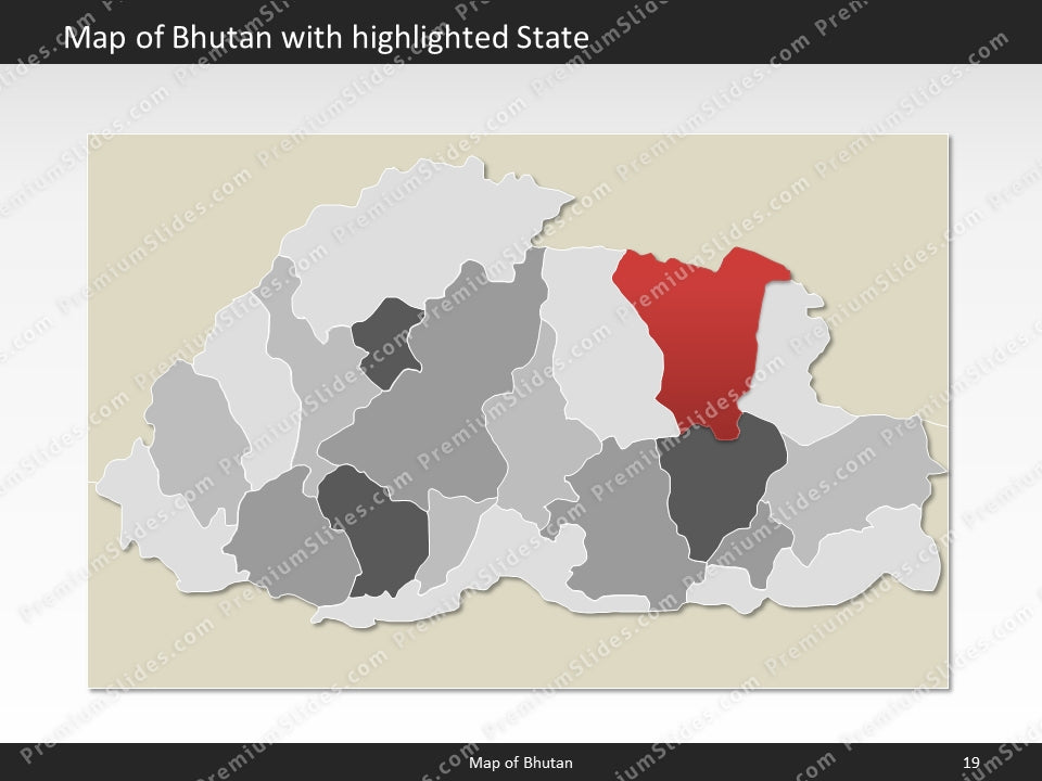 powerpoint-map-bhutan
