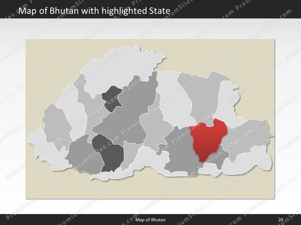 powerpoint-map-bhutan