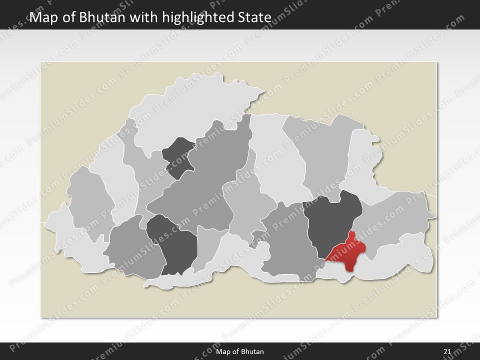 powerpoint-map-bhutan