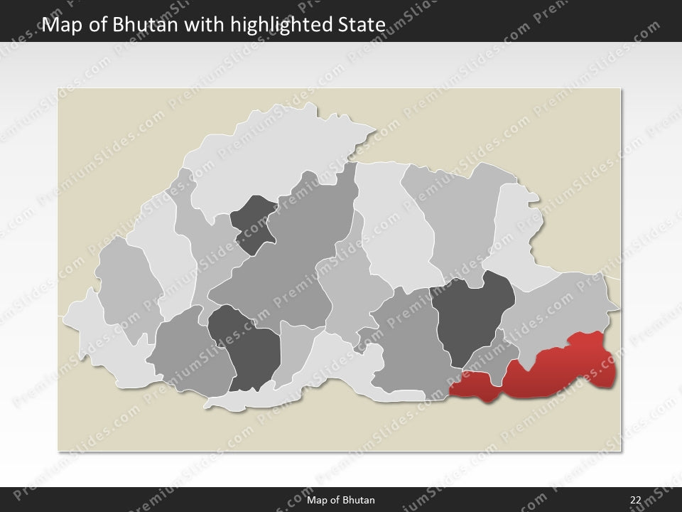 powerpoint-map-bhutan