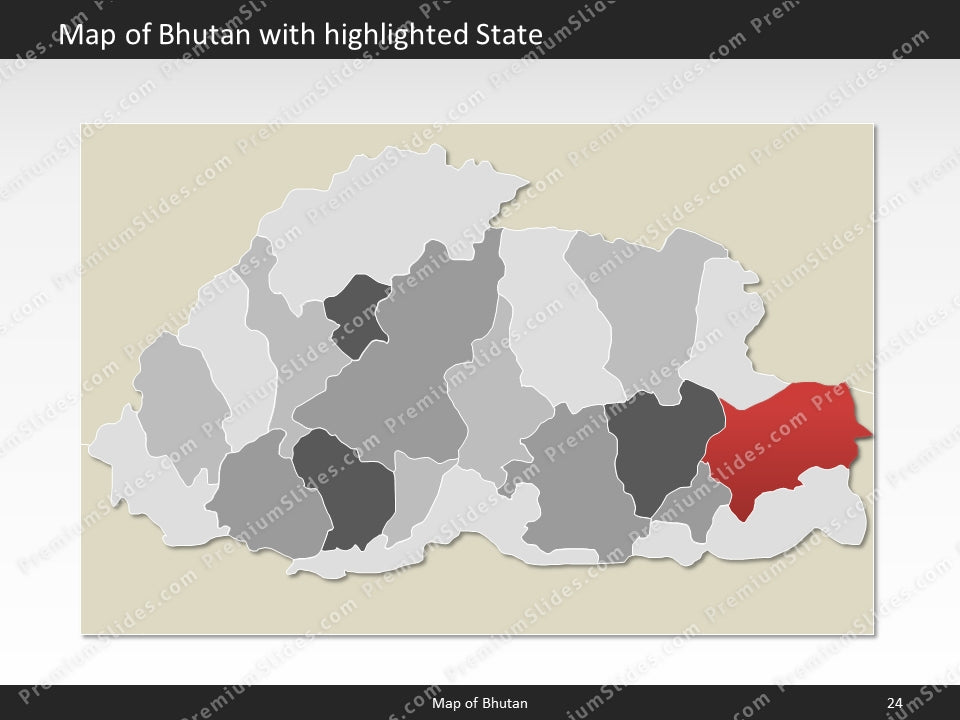 powerpoint-map-bhutan