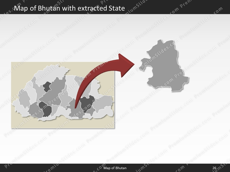 powerpoint-map-bhutan