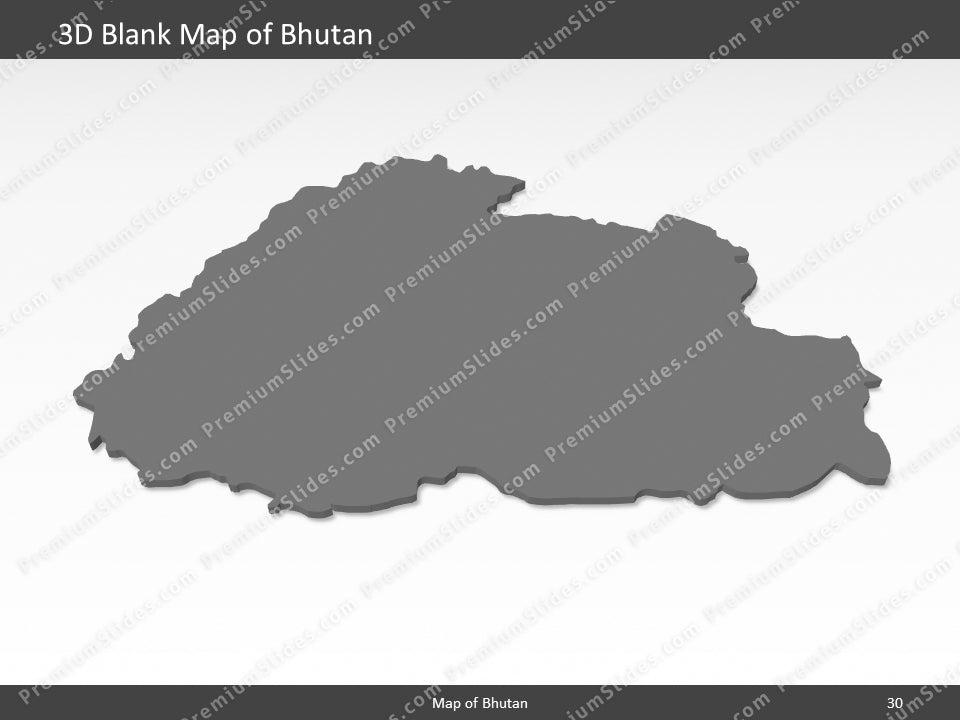 powerpoint-map-bhutan