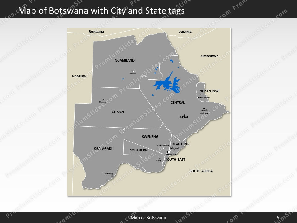 powerpoint-map-botswana