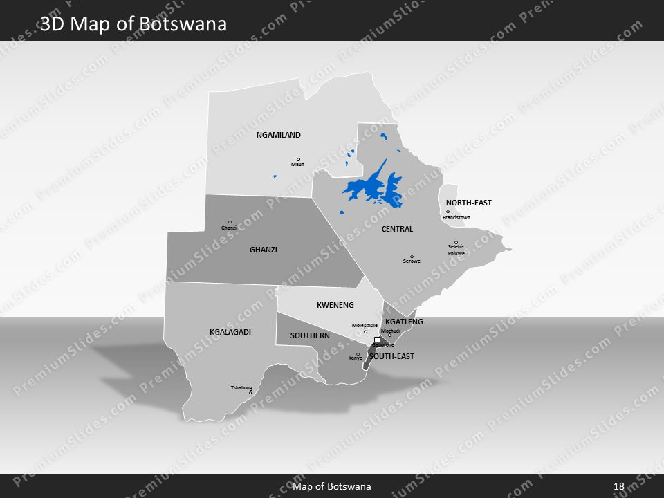 powerpoint-map-botswana