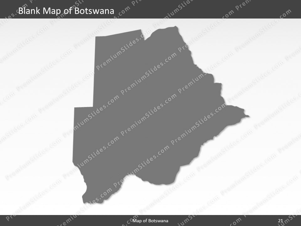 powerpoint-map-botswana