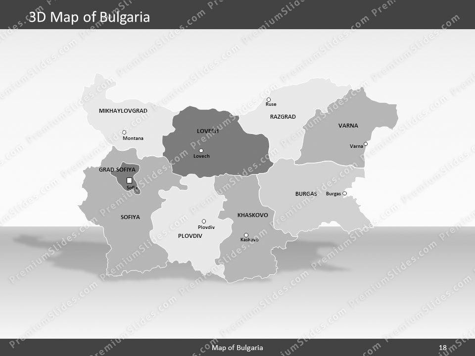 powerpoint-map-bulgaria