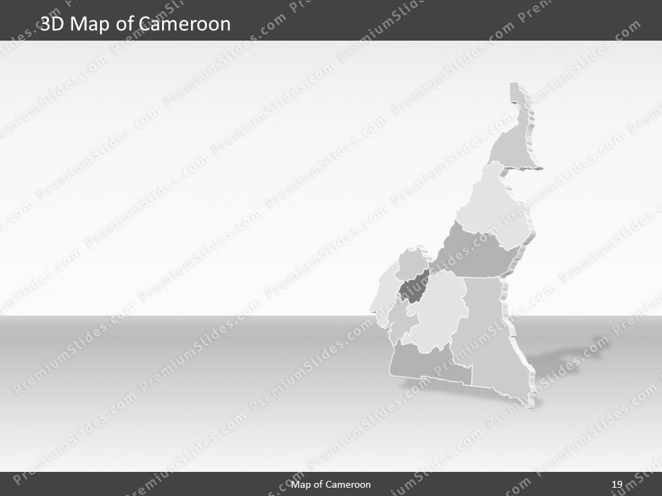 powerpoint map cameroon
