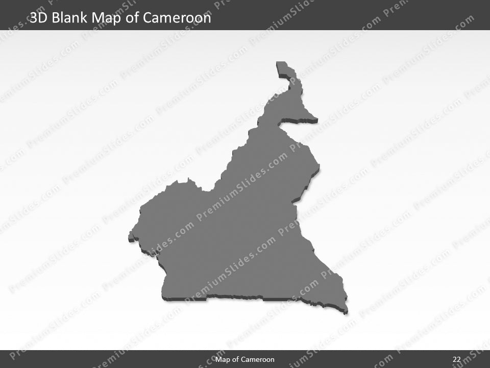 powerpoint map cameroon