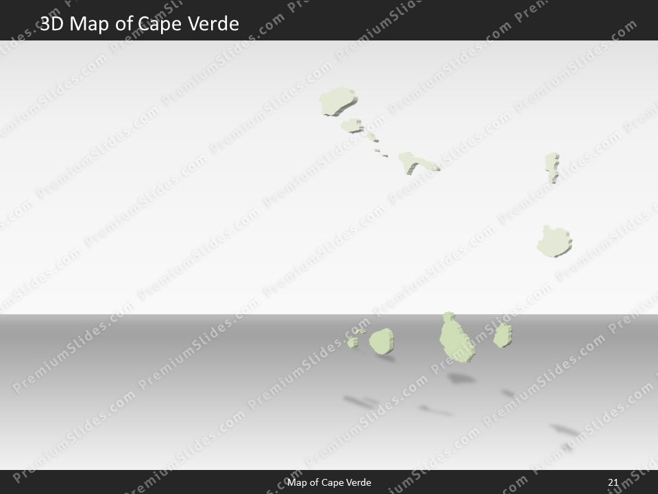 powerpoint map cape verde