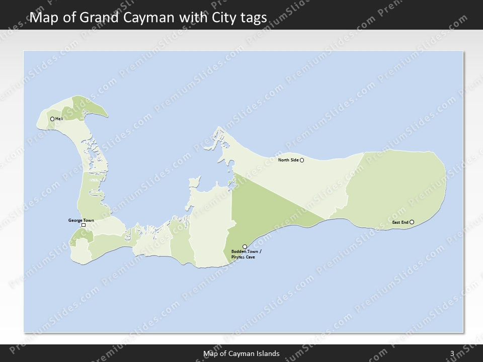powerpoint map cayman islands