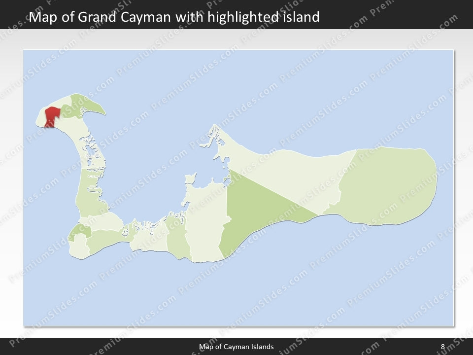 powerpoint map cayman islands