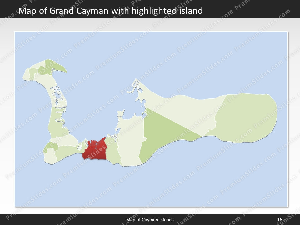 powerpoint map cayman islands