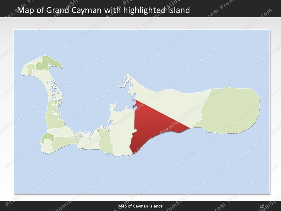 powerpoint map cayman islands