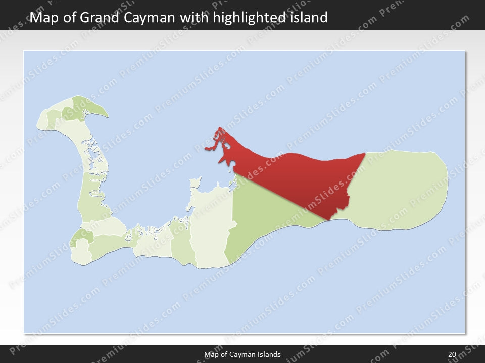 powerpoint map cayman islands